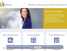 Tablet Screenshot of incura.nl